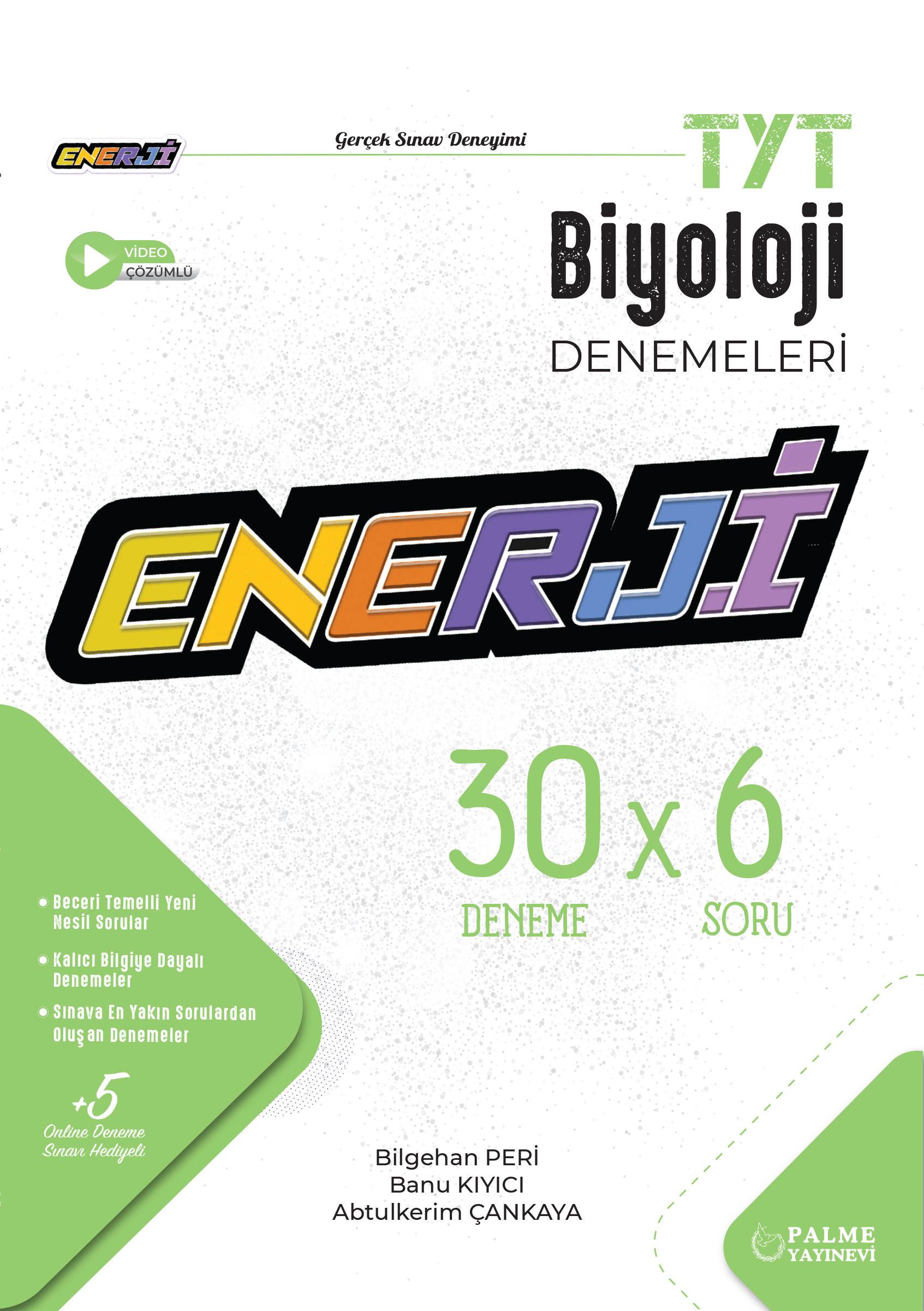Enerjı̇ TYT Bı̇Yolojı̇ Denemelerı̇ kapak görseli
